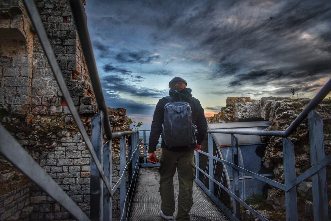 Rovine al Tramonto